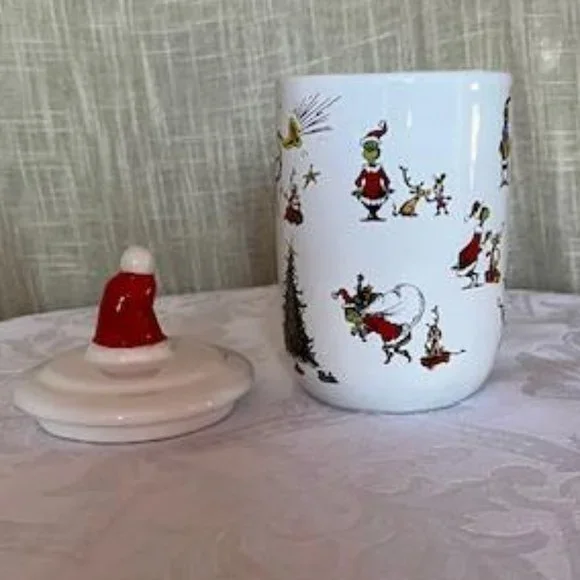 Zrike Brands Grinch Ceramic Canister - Picture 6 of 8